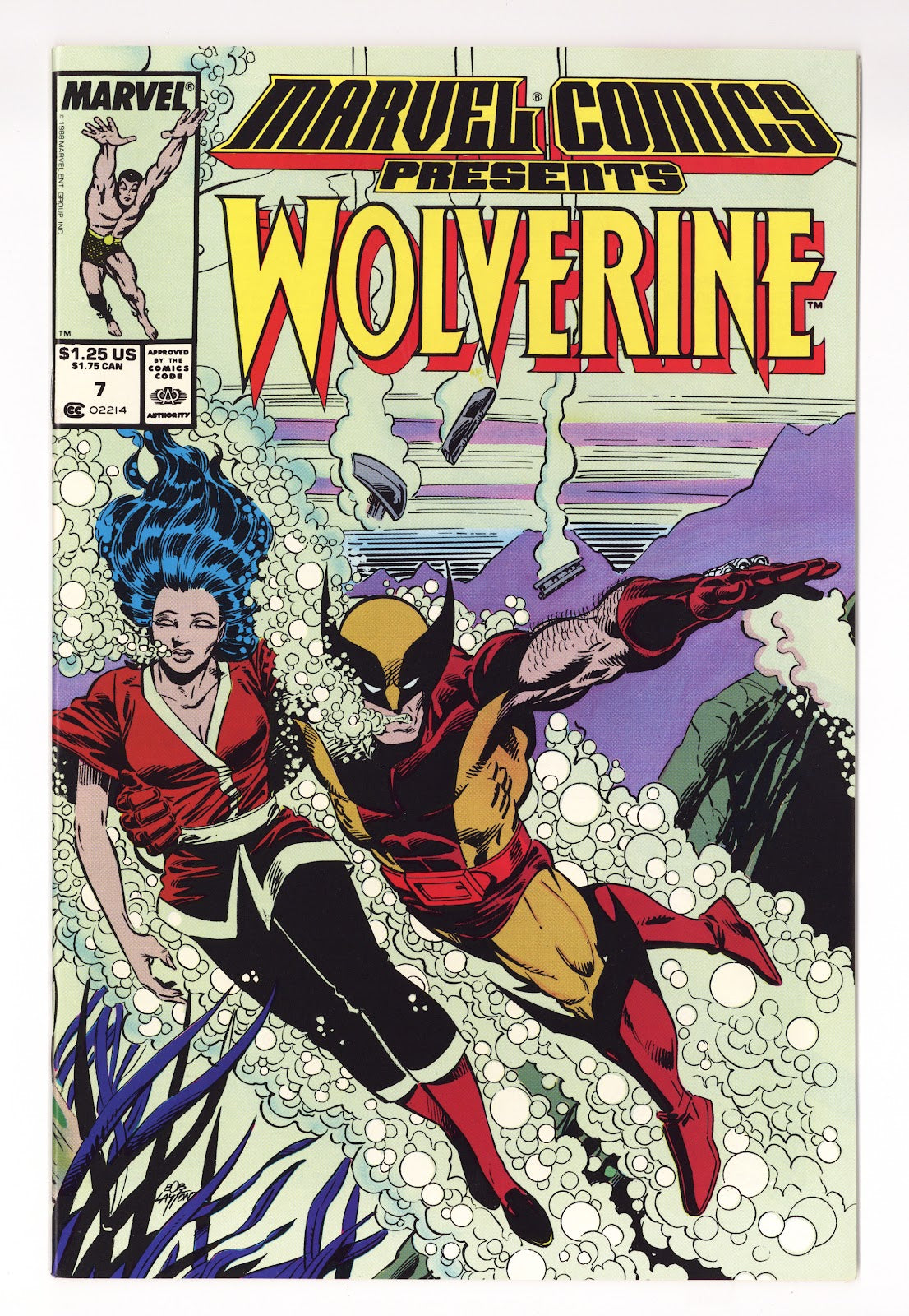 Marvel Comics Presents Vol 1 7 High Grade (1988) 