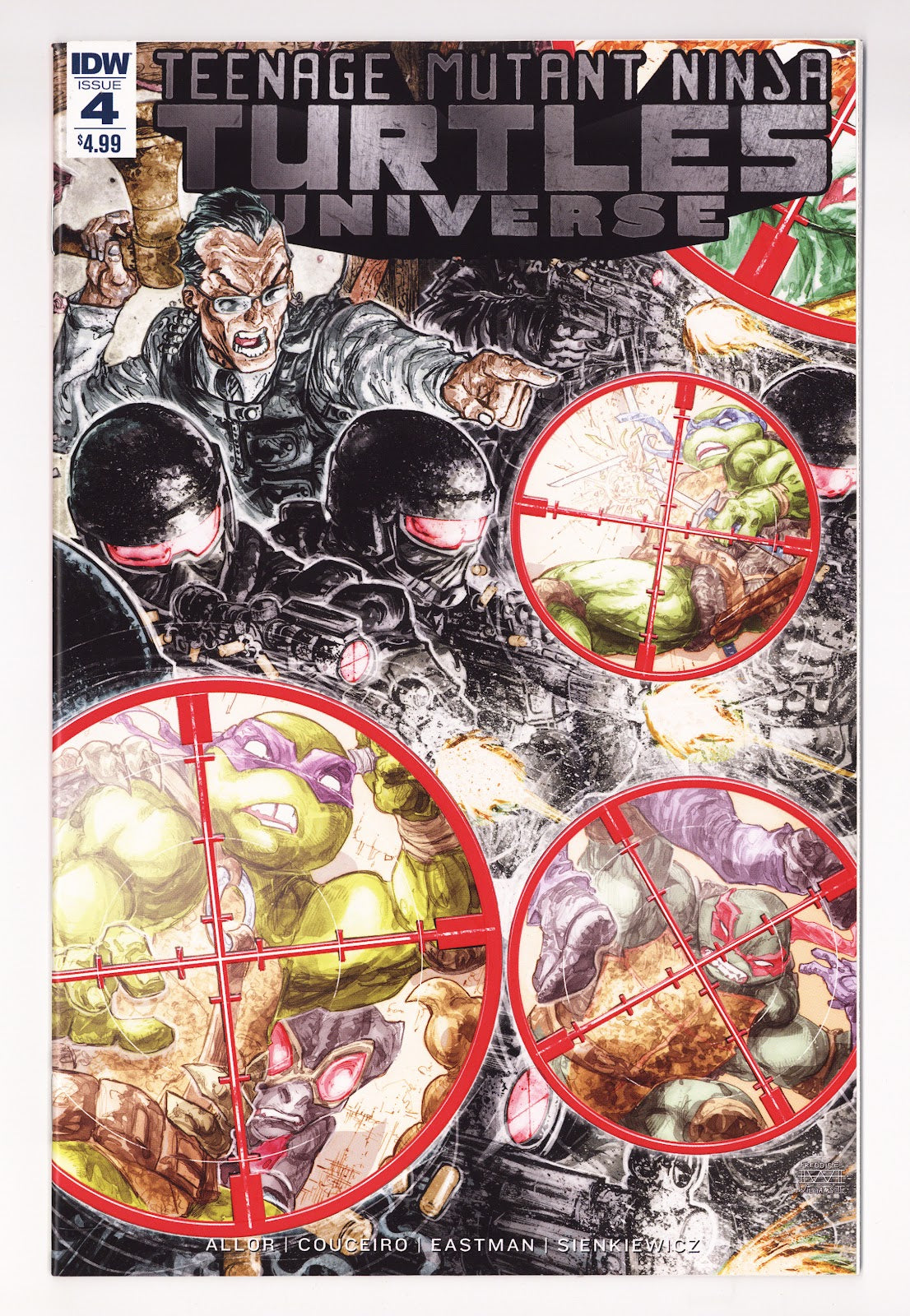Teenage Mutant Ninja Turtles Universe 4 High Grade (2016) 
