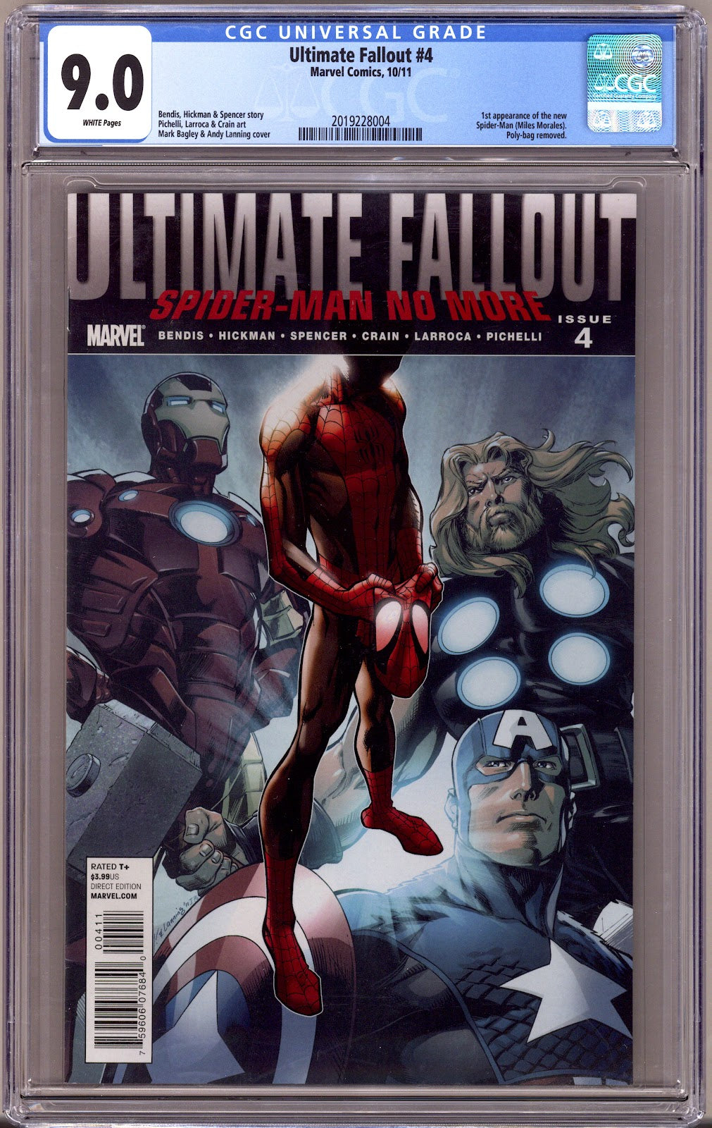 Ultimate Fallout 4 CGC 9.0 (VF/NM) (2011) 