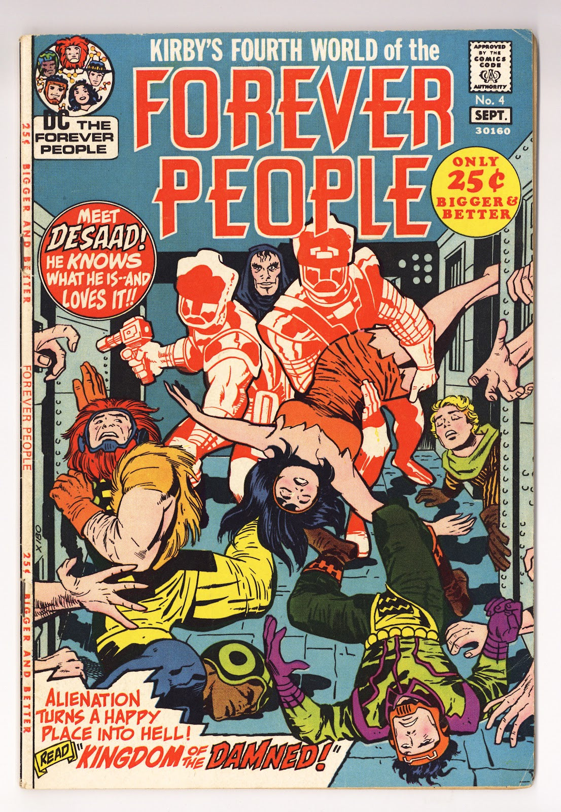 The Forever People   4  FN (6.0)   (1971)     