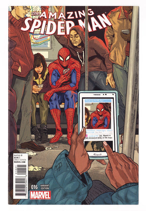 The Amazing Spider-Man Vol 3 16 High Grade (2015) Variant Edition - Ming Doyle Cover
