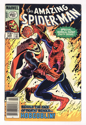 The Amazing Spider-Man Vol 1 250 VG+ (4.5) (1984) Canadian Price Variant