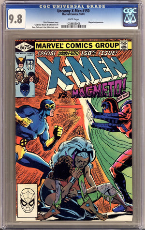 The Uncanny X-Men Vol 1 150 CGC 9.8 (NM/M)   (1981)