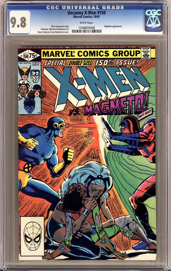 The Uncanny X-Men Vol 1 150 CGC 9.8 (NM/M)   (1981)