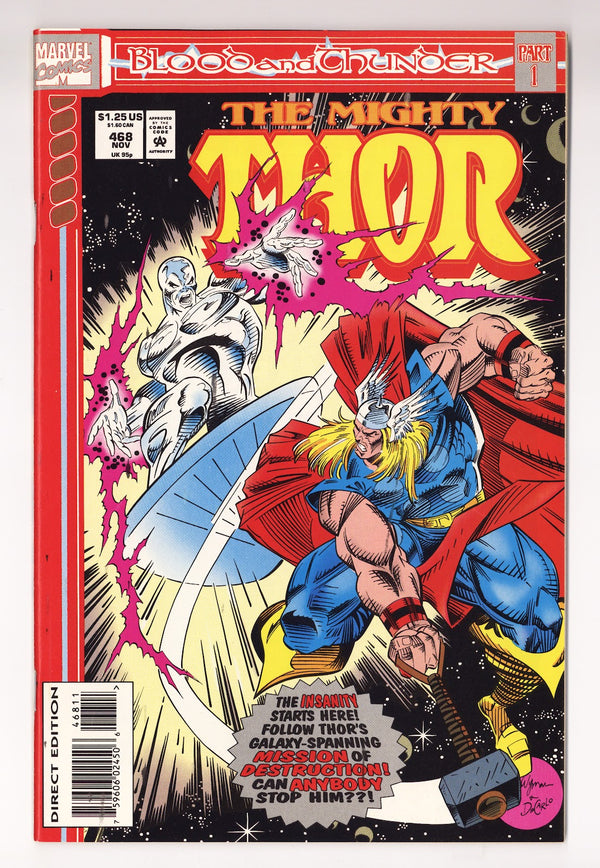 Thor Vol 1 468  High Grade   (1993)