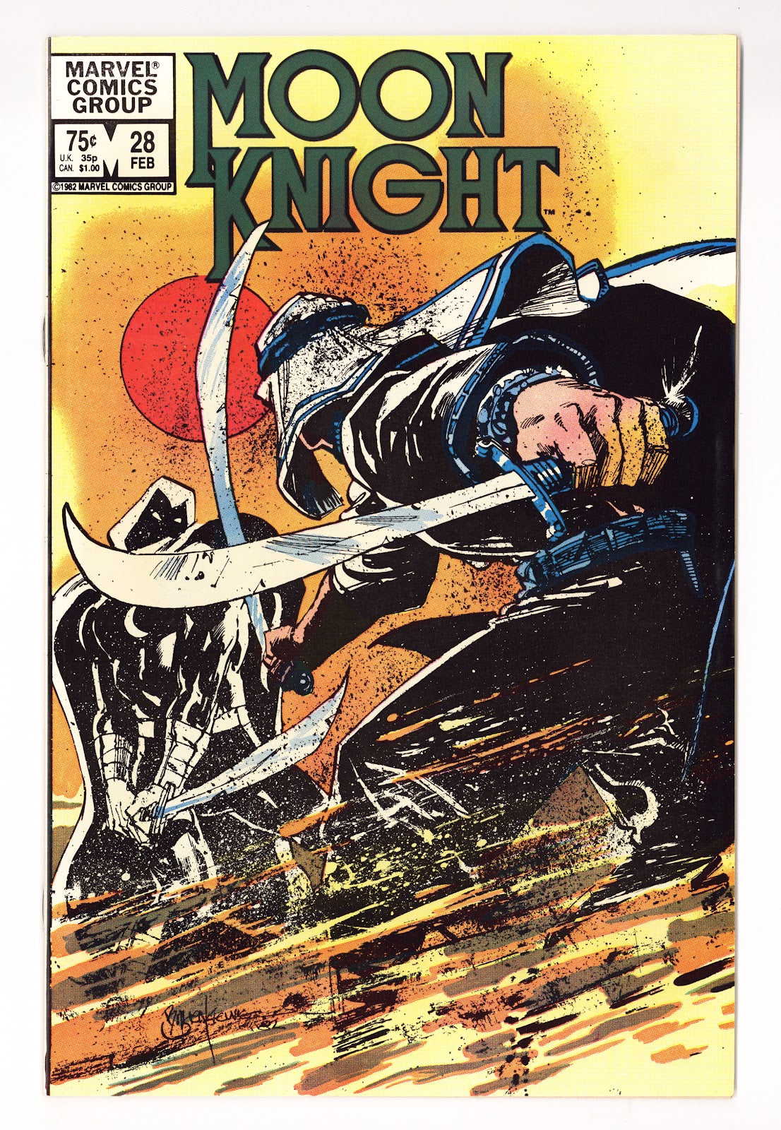Moon Knight Vol 1 28 Mid Grade (1983) 
