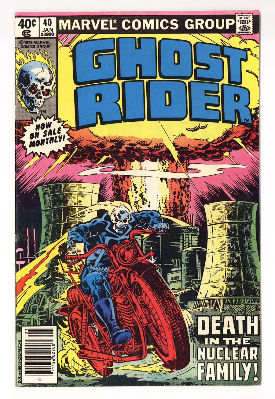 Ghost Rider Vol 1 40  Low Grade   (1980)   Newsstand  