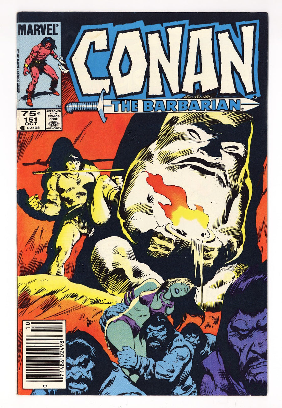 Conan the Barbarian Vol 1 151  Mid Grade   (1983)   Canadian Price Variant