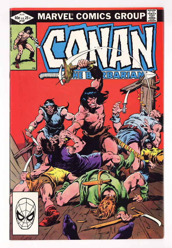 Conan the Barbarian Vol 1 137  High Grade   (1982)   Direct