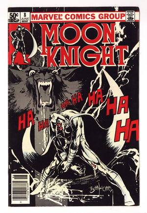 Moon Knight Vol 1 8 Mid Grade (1981) Newsstand