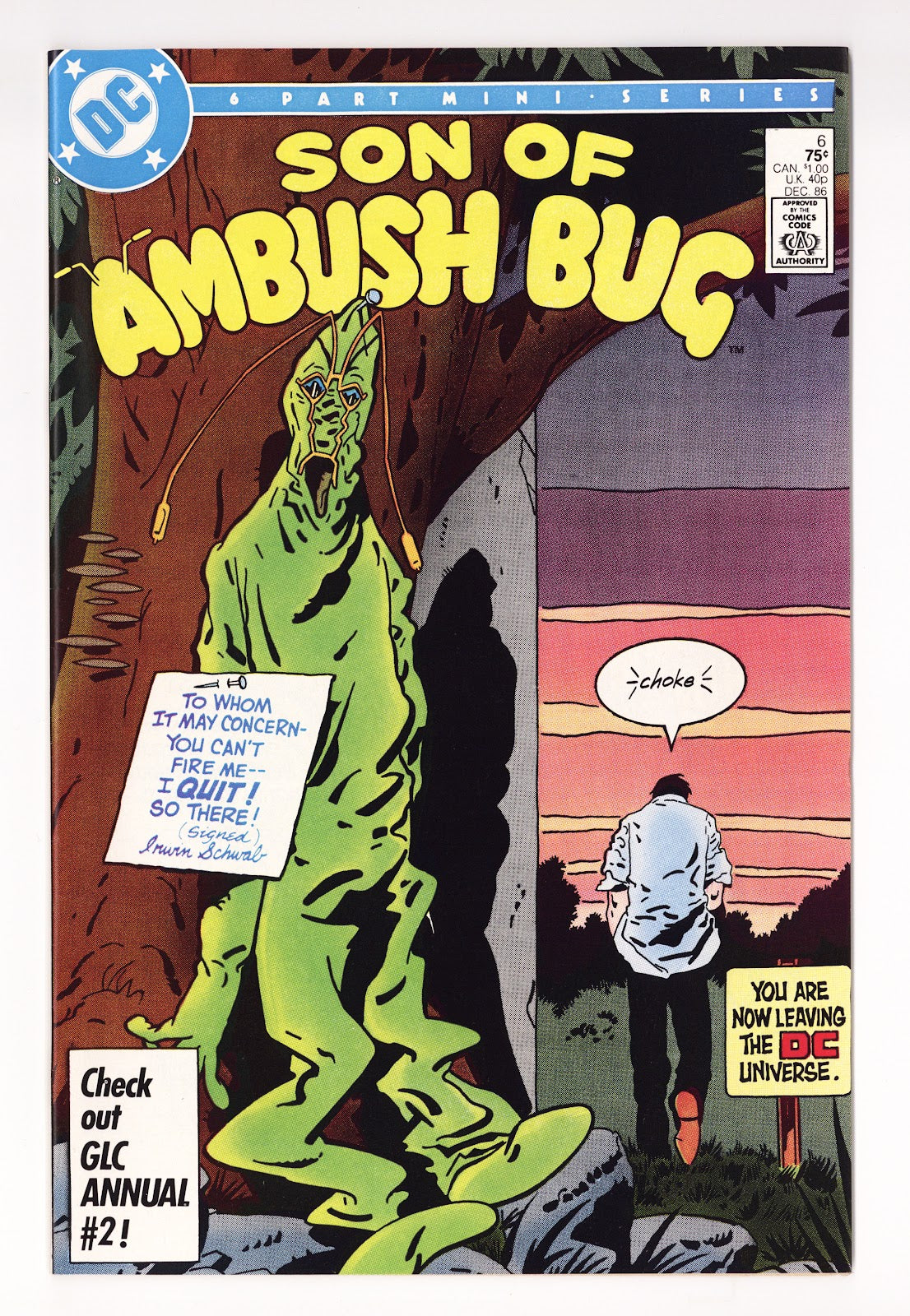 Son of Ambush Bug 6 High Grade (1986) 