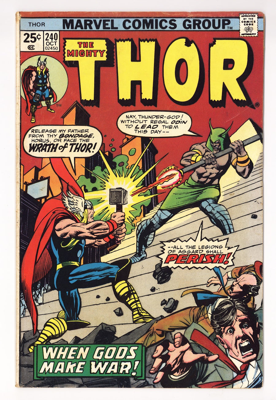 Thor Vol 1 240  Low Grade   (1975)     