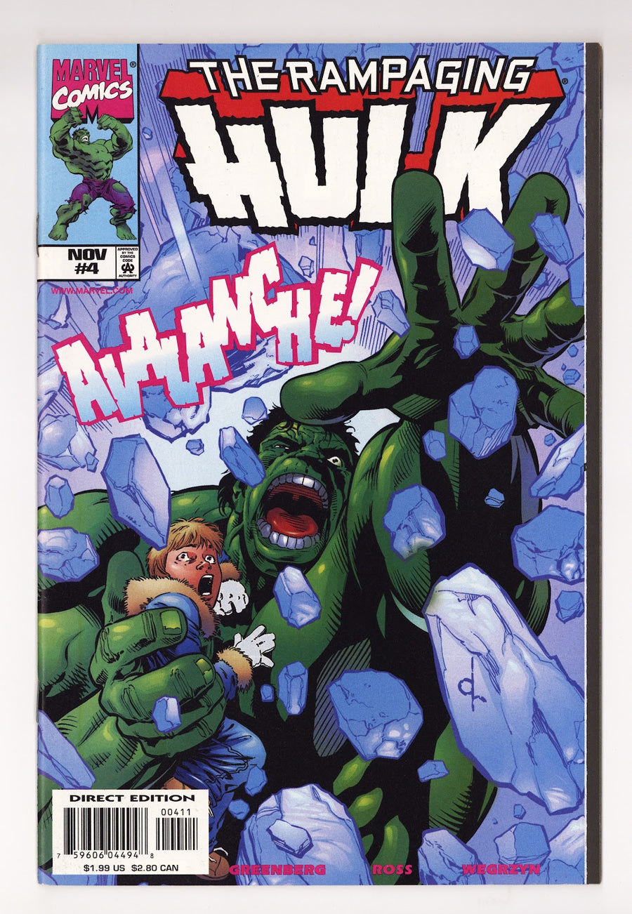 Rampaging Hulk Vol 2 4  Mid Grade   (1998)