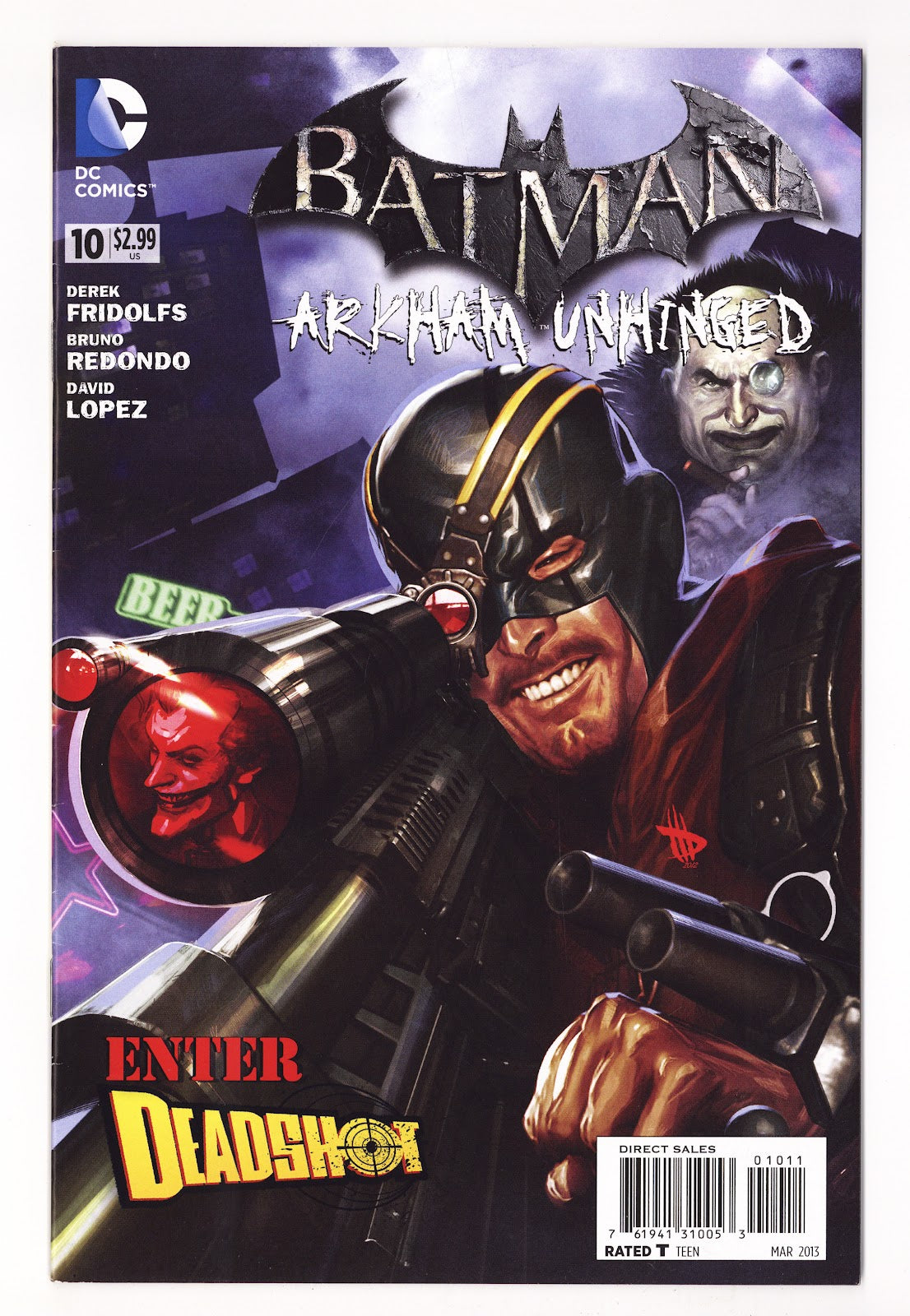Batman: Arkham Unhinged   10  High Grade   (2013)     