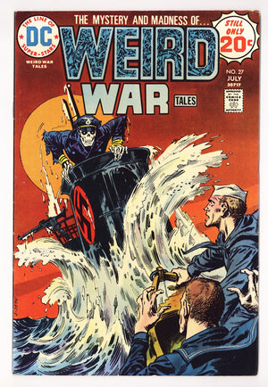Weird War Tales Vol 1 27 FN+ (6.5) (1974)
