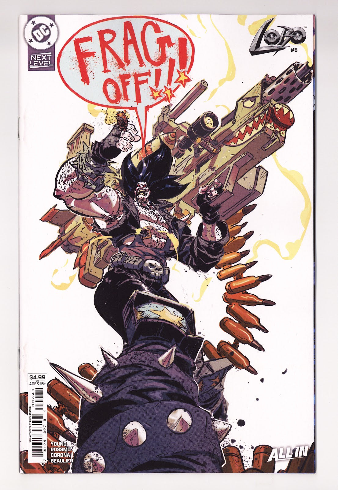 Lobo Vol 4 6 Rossmo Variant (2026)