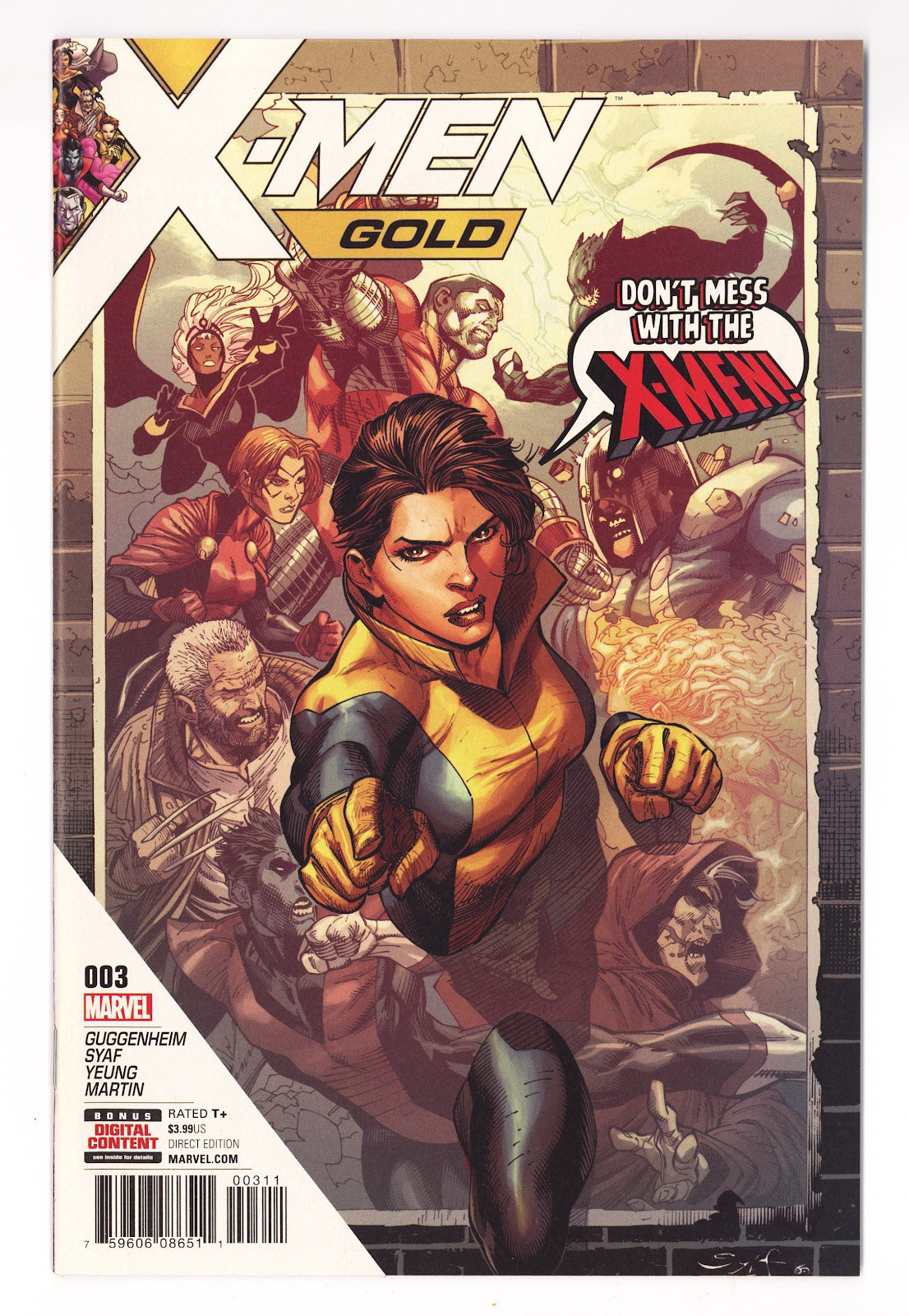 X-Men: Gold 3 High Grade (2017) 