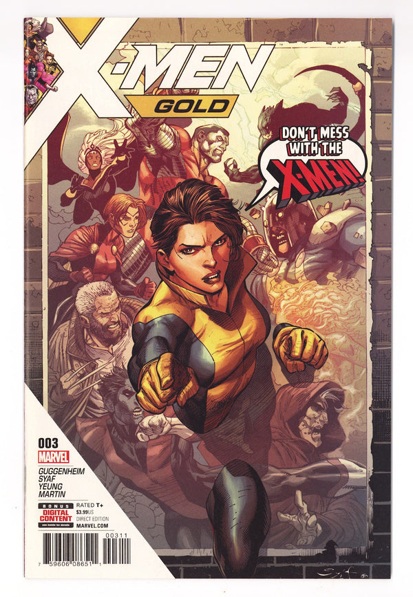 X-Men: Gold 3 High Grade (2017)
