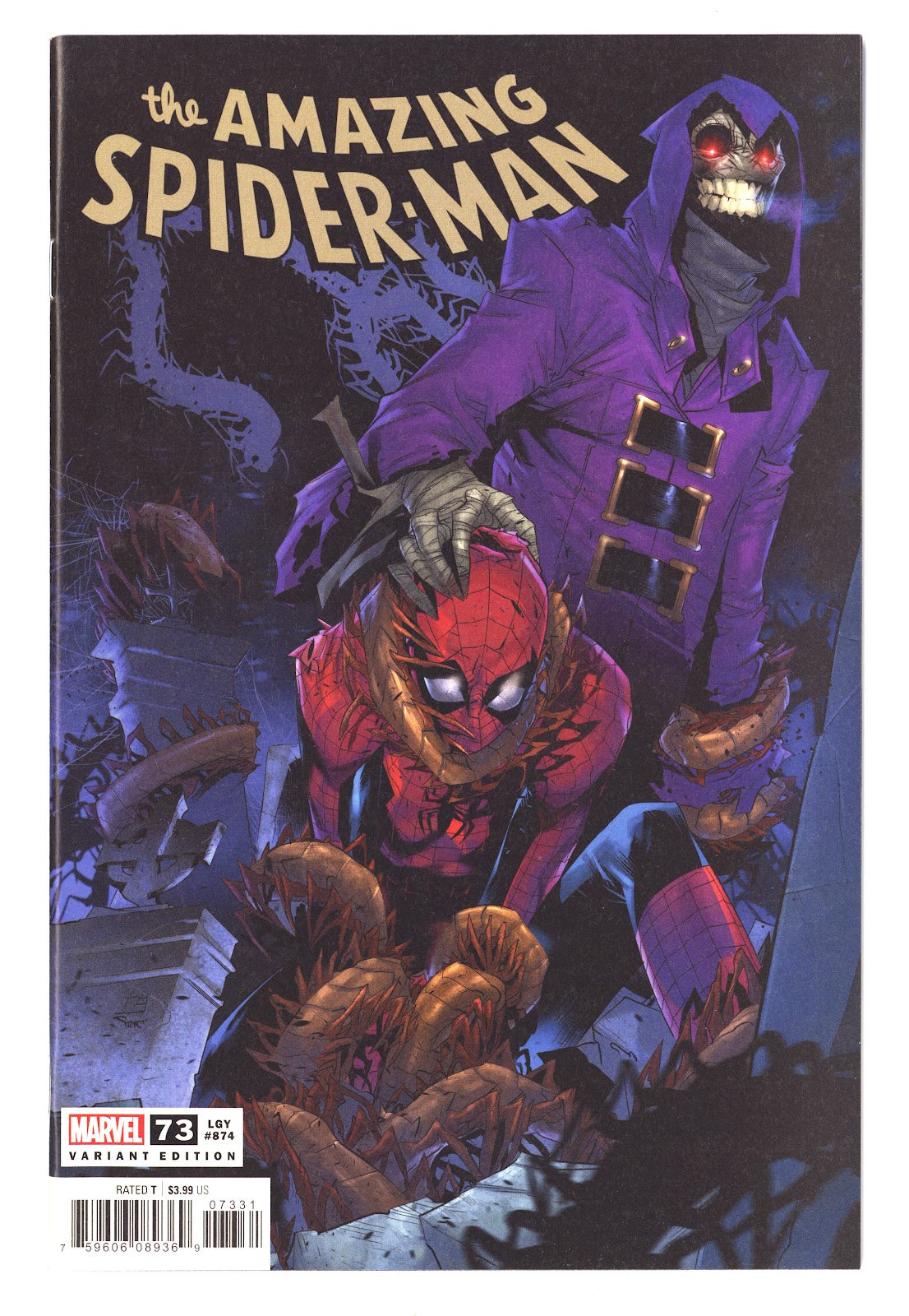Amazing Spider-Man Vol 5 73 (874) High Grade (2021) Vicentini Variant 