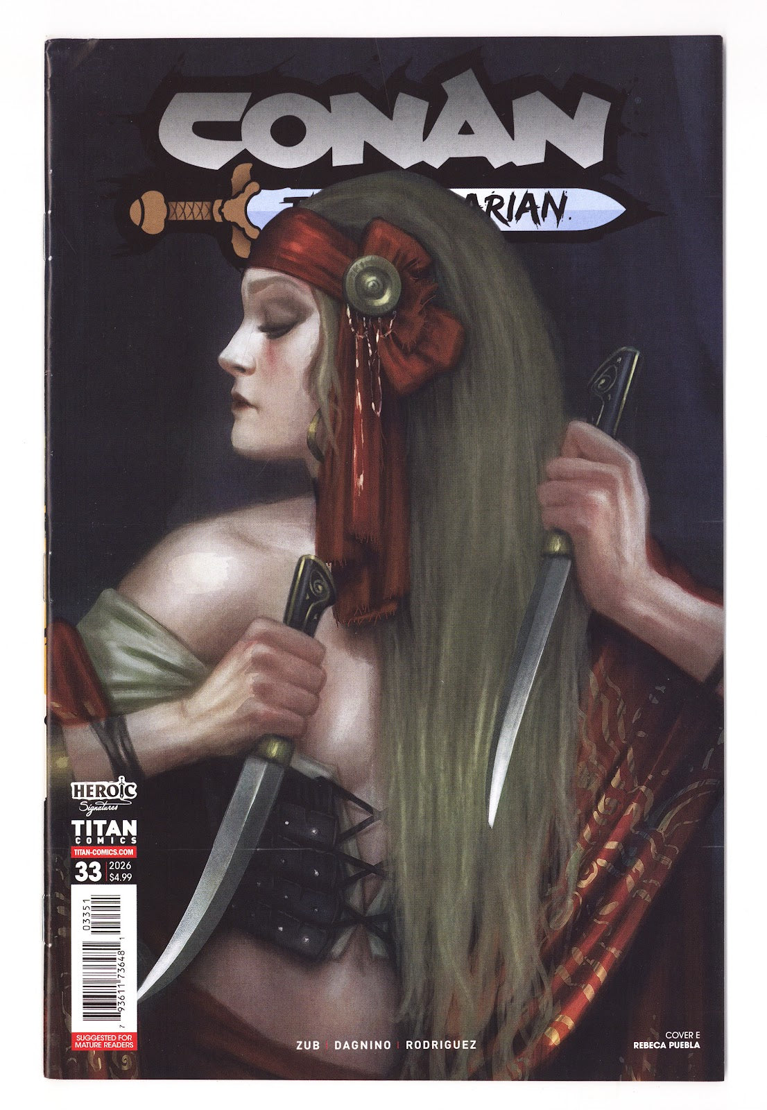 Conan the Barbarian  33 Puebla  Variant   (2026)