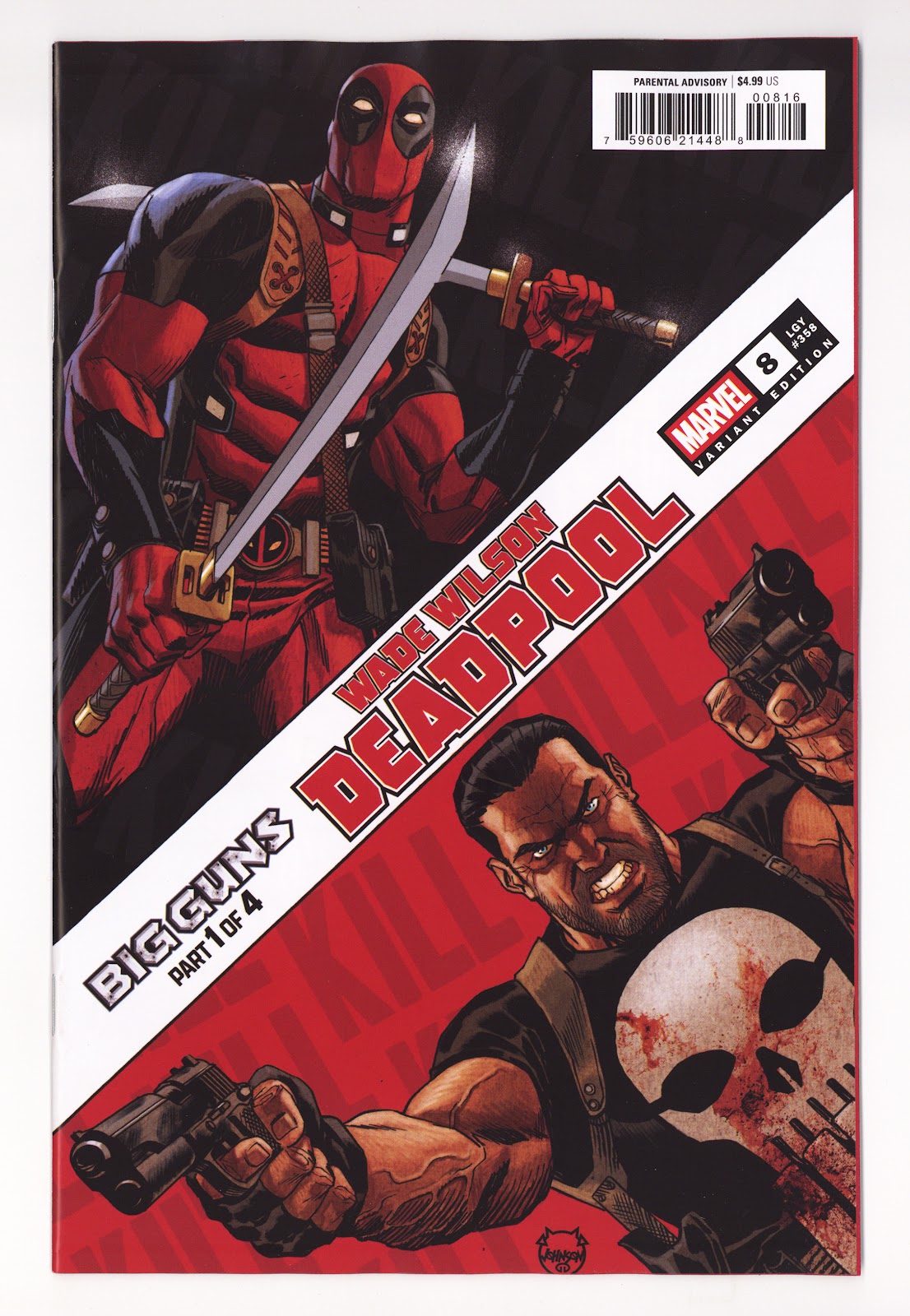 Wade Wilson: Deadpool 8 Johnson Incentive NM- (9.2) NM- (9.2) (2026)