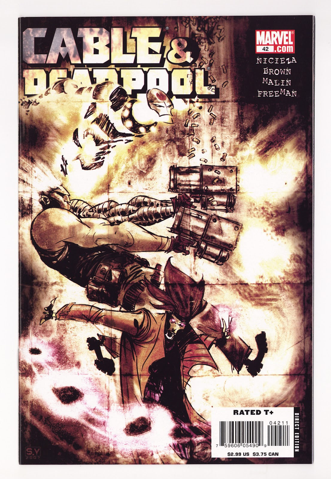 Cable & Deadpool   42  High Grade   (2007)     