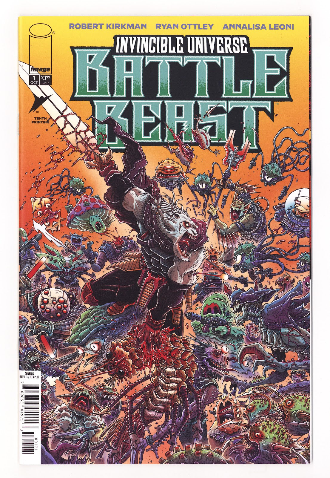 Invincible Universe Battle Beast #1 Variant