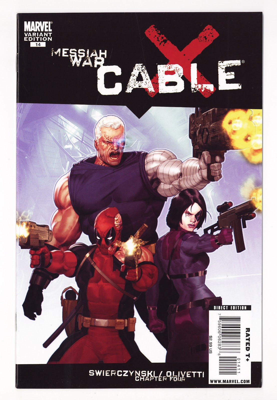 Cable Vol 2 14  High Grade   (2009) Olivetti   Variant  