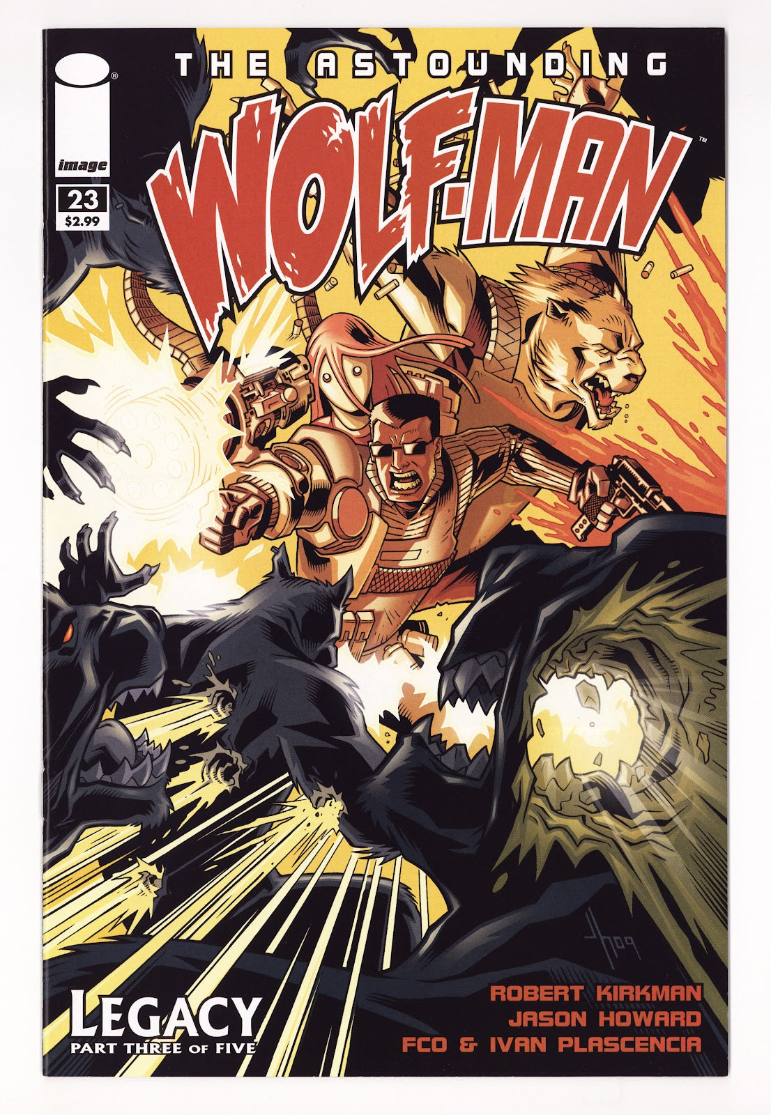The Astounding Wolf-Man 23 NM- (9.2) (2010) 