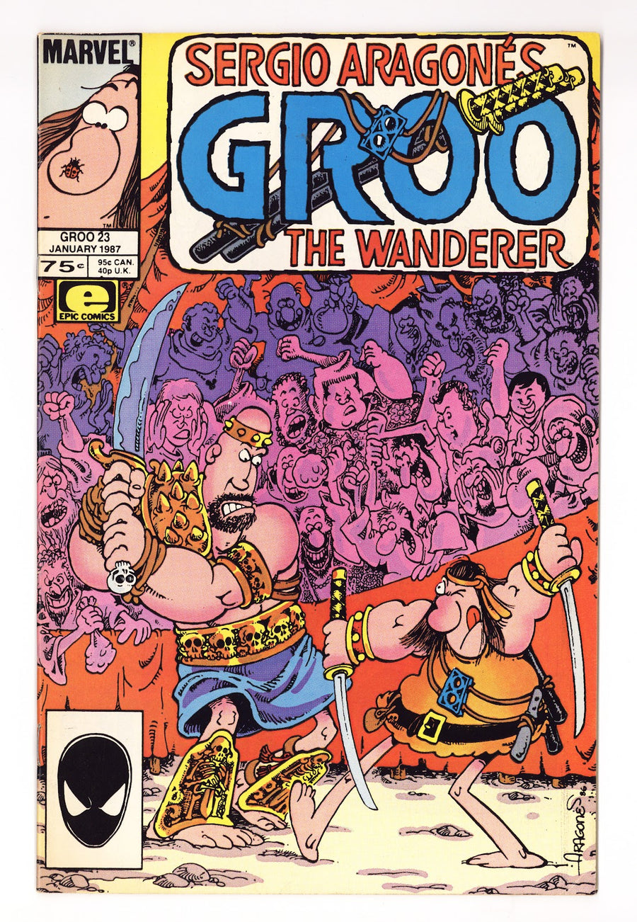 Sergio Aragones Groo the Wanderer Vol 2 23  Mid Grade   (1987)