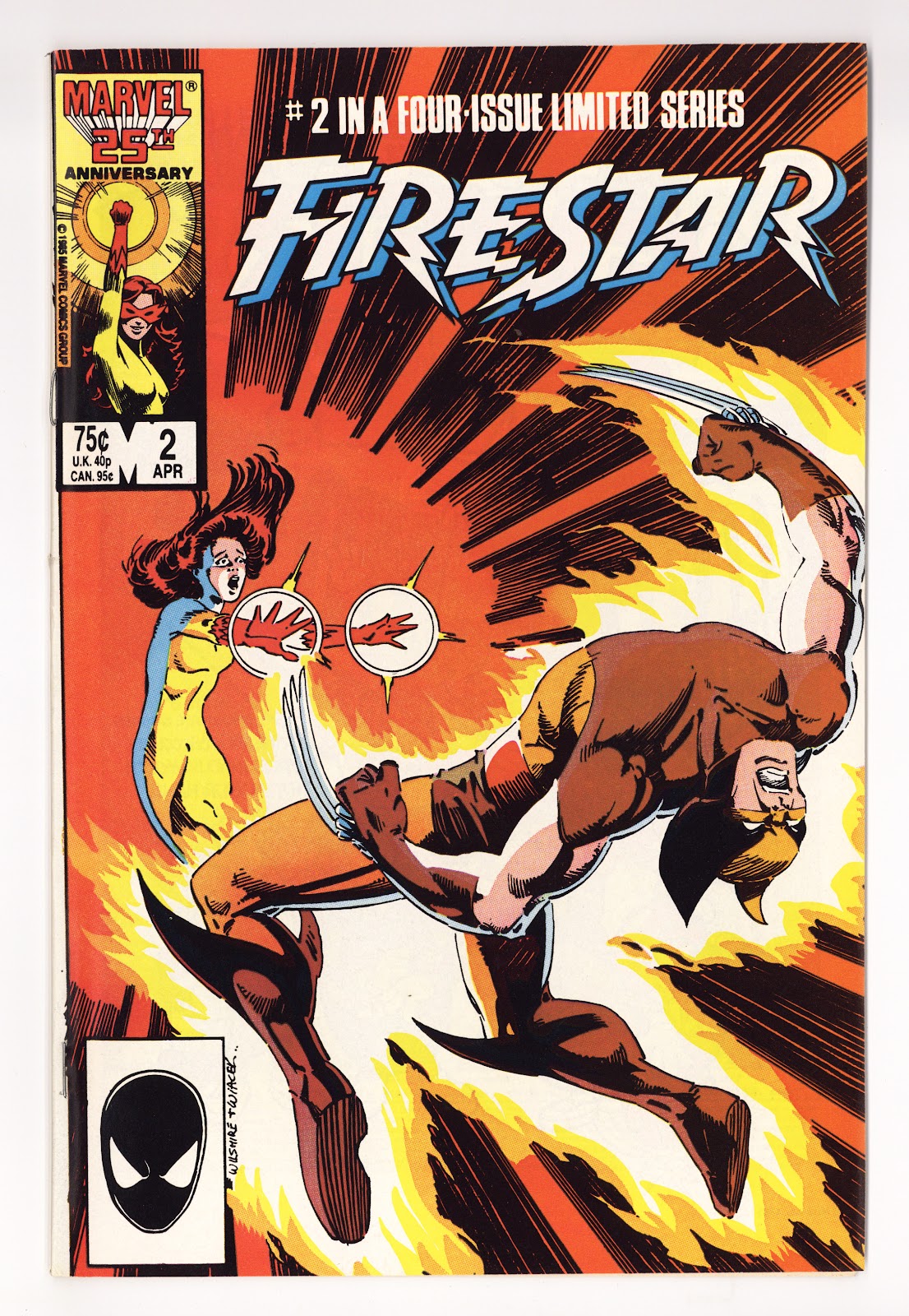 Firestar Vol 1 2  High Grade   (1986)     