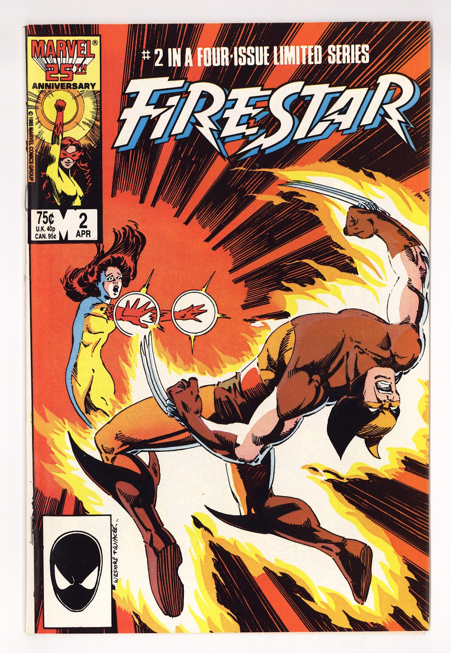 Firestar Vol 1 2  High Grade   (1986)     