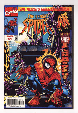 The Sensational Spider-Man Vol 1 21 High Grade (1997) Direct Edition