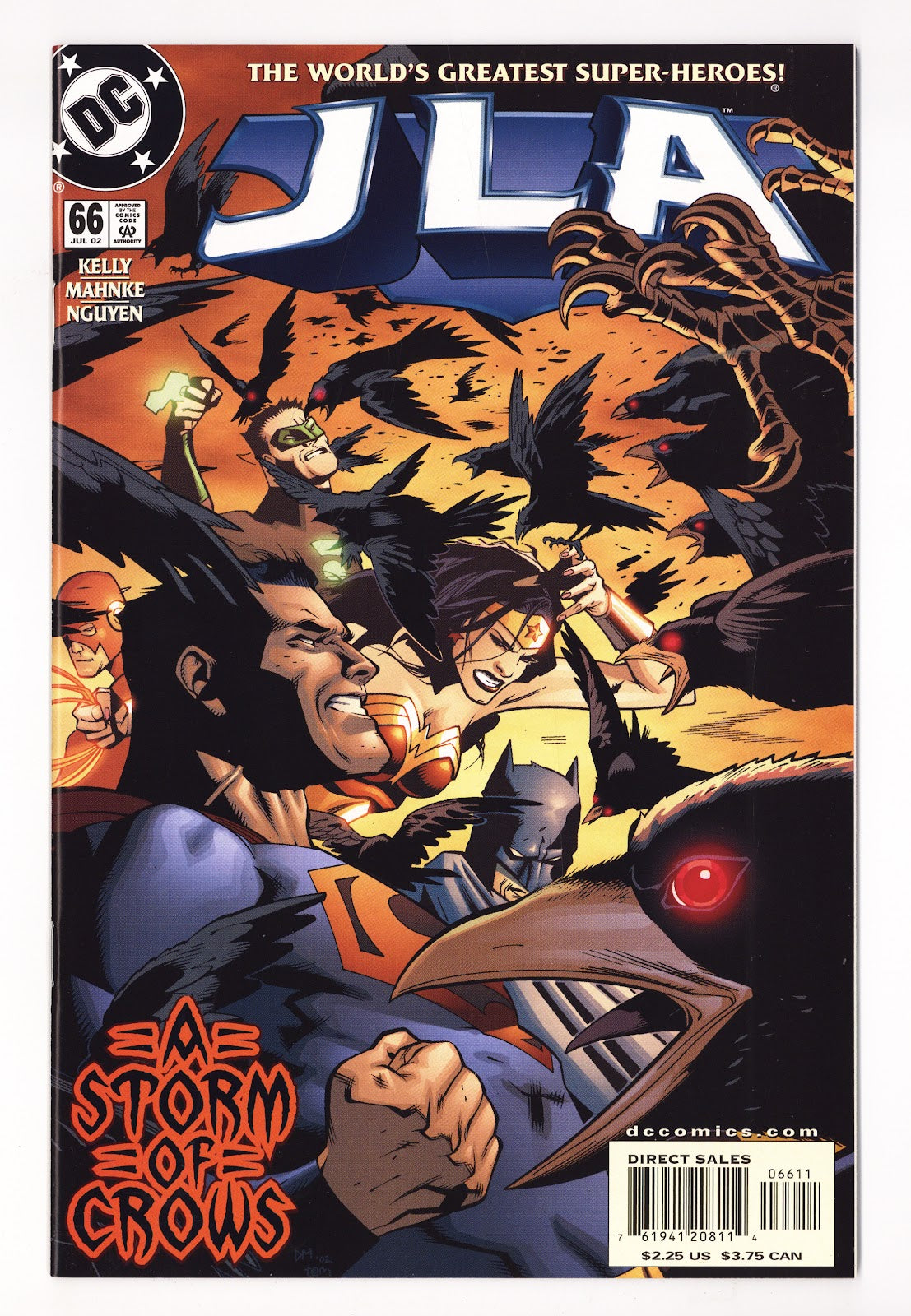 JLA 66 High Grade (2002) Direct Sales 