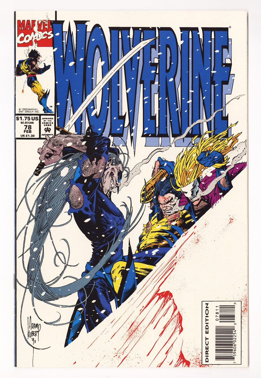 Wolverine Vol 2 78  High Grade   (1994)     