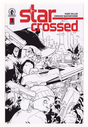 Star-Crossed #3 (2026) Immonen B&W Variant
