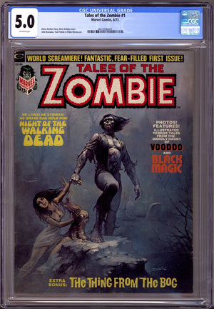 Tales of the Zombie   1 CGC 5.0 (VG/FN)   (1973)