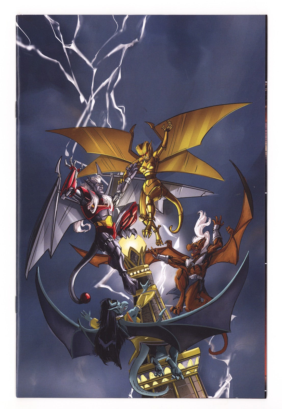 Gargoyles #2 NM (9.4) Paur Virgin Incentive Variant