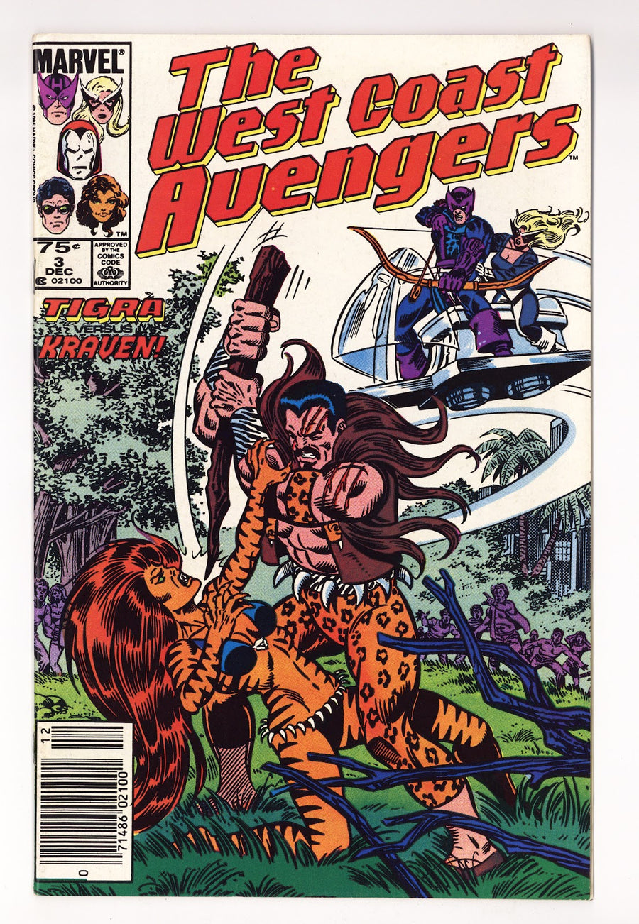 West Coast Avengers Vol 2 3  Mid Grade   (1985)   Canadian Price Variant