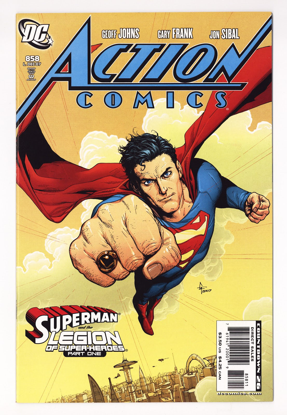 Action Comics Vol 1 858 High Grade (2007) 