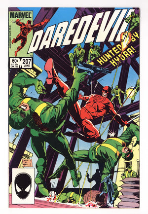 Daredevil Vol 1 207  Mid Grade   (1984)