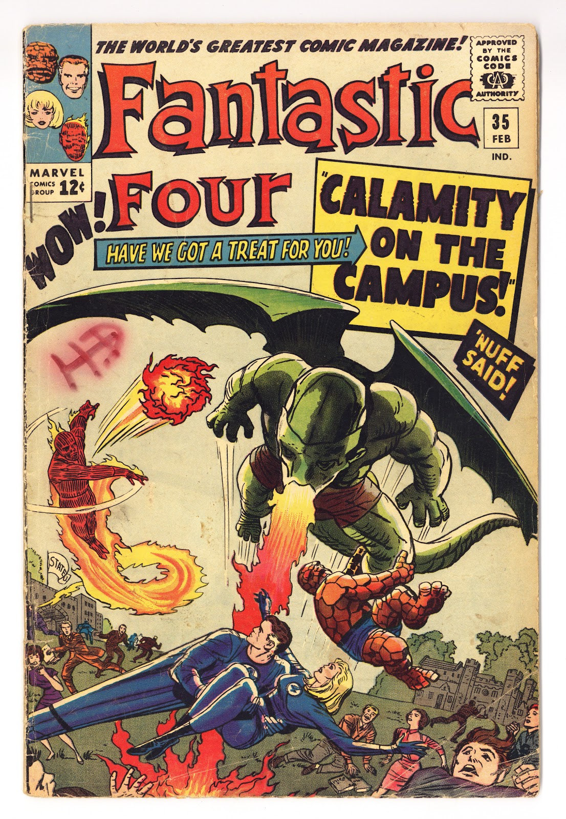 Fantastic Four Vol 1 35 VG (4.0) (1965) 