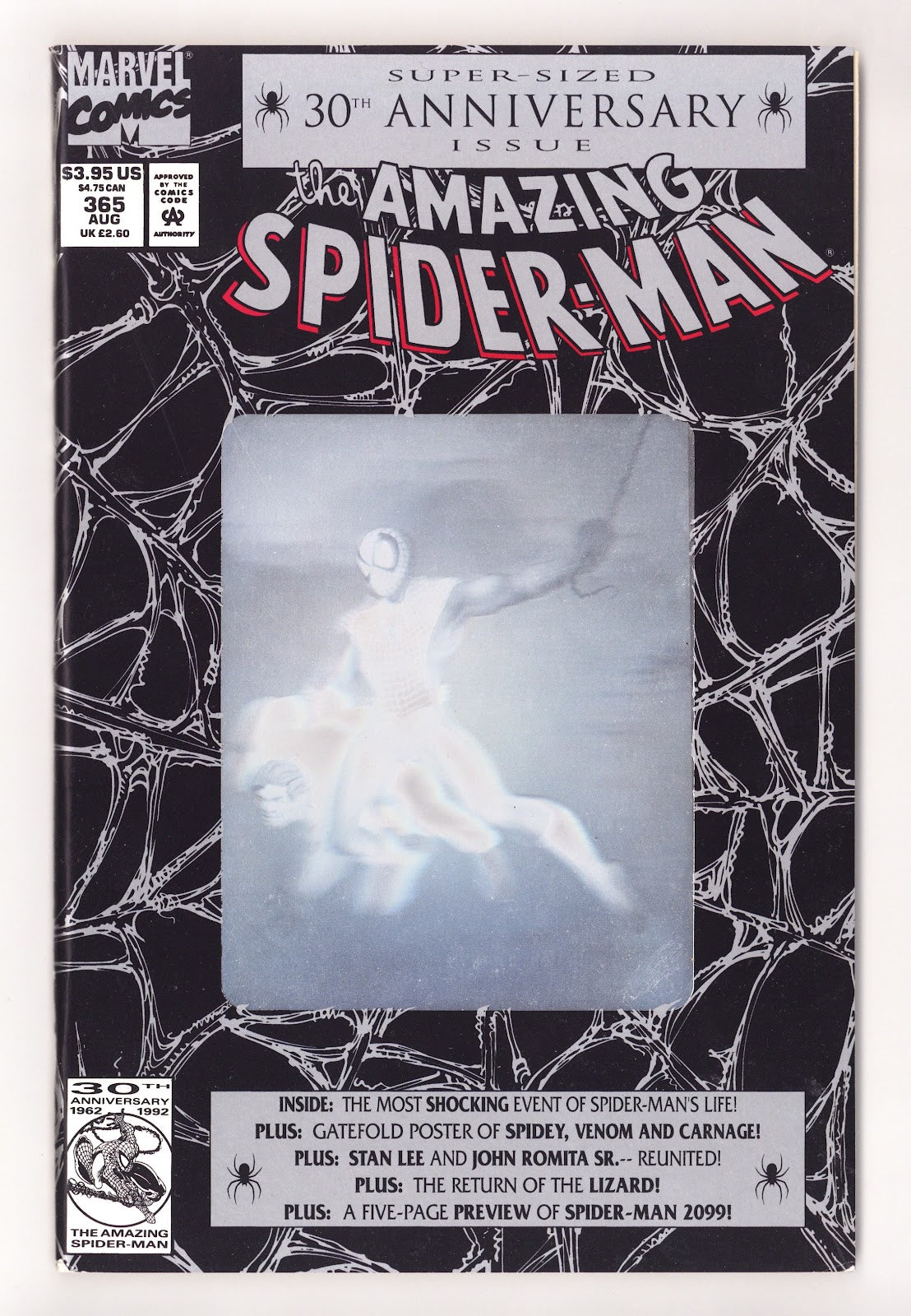 The Amazing Spider-Man Vol 1 365 VF+ (8.5) (1992) 