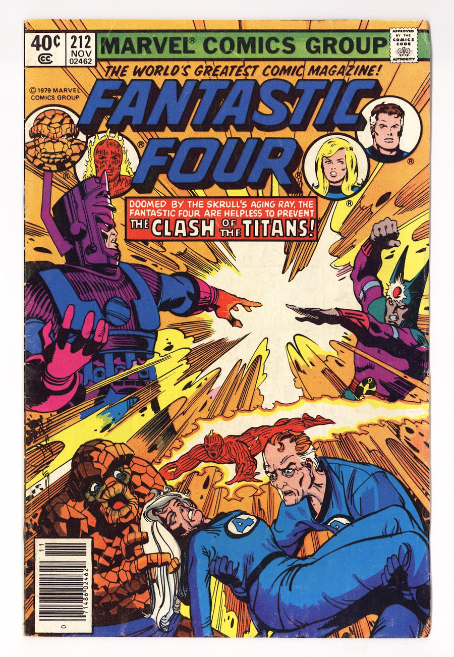 Fantastic Four Vol 1 212 Low Grade (1979) Newsstand 