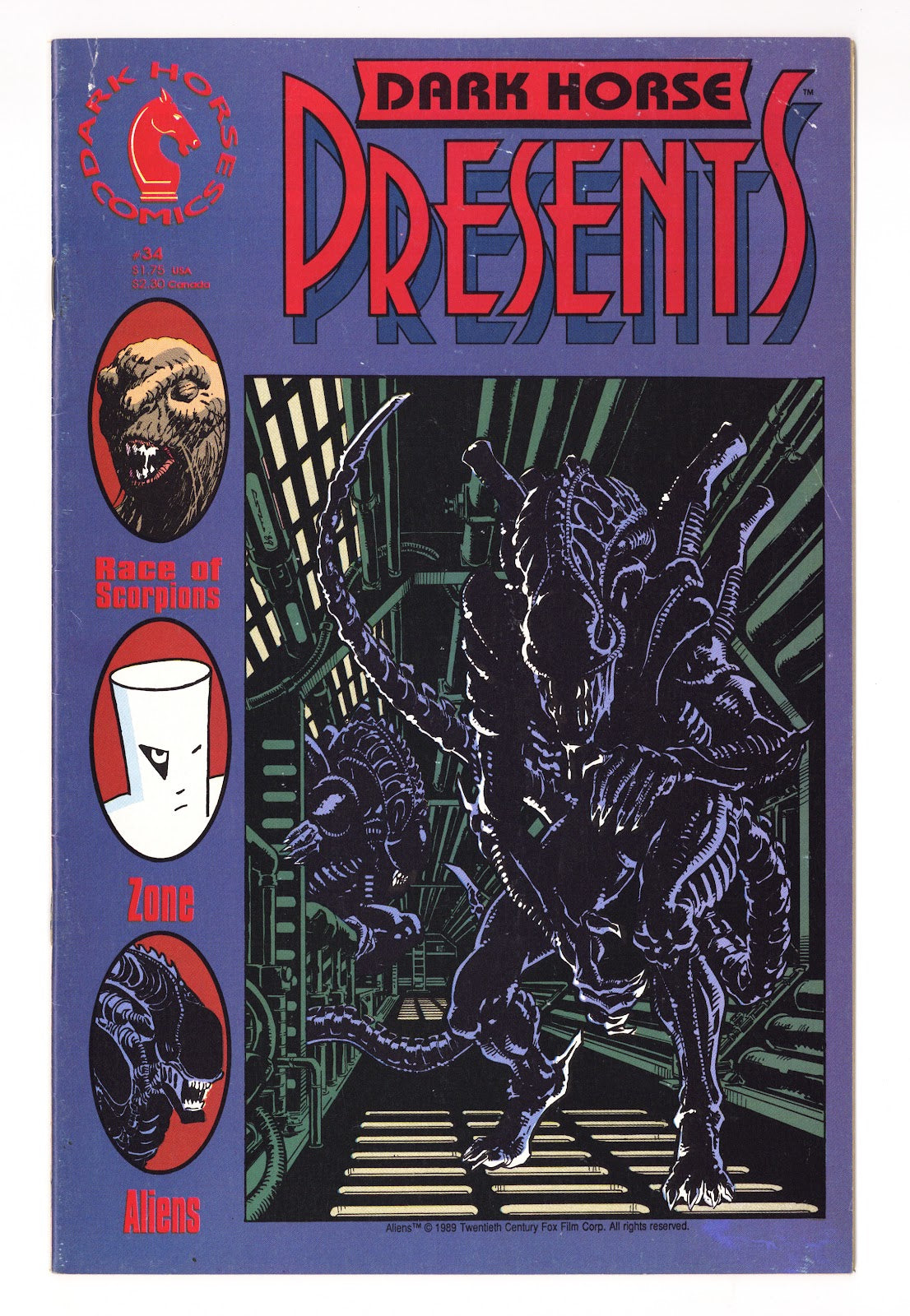 Dark Horse Presents Vol 1 34  Low Grade   (1989)