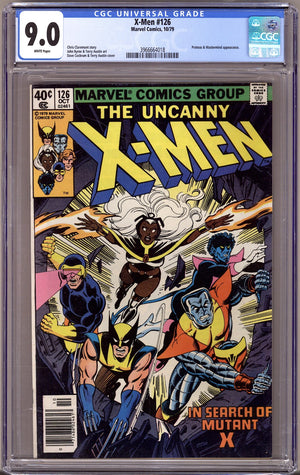 The X-Men Vol 1 126 CGC 9.0 (VF/NM) (1979) Newsstand