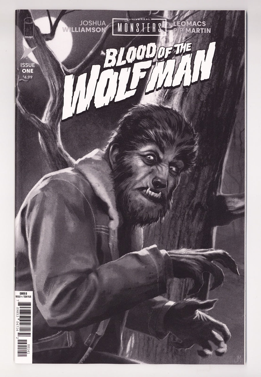 Universal Monsters Blood Of The Wolf Man 1 Middleton B&W Incentive NM (2026)