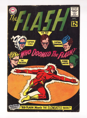 The Flash Vol 1 130  VG (4.0)   (1962)