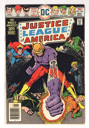 Justice League of America Vol 1 130 Low Grade (1976)