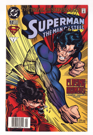 Superman: The Man of Steel 52 Low Grade (1996) Newsstand